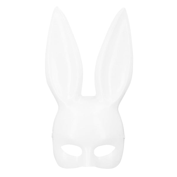 Halbmaske Hase | Schwarz oder Weiß