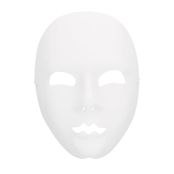 Gesichtsmaske Mime - Verschiedene Farben | Weiß, Schwarz, Silber oder Gold