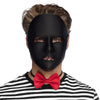 Gesichtsmaske Mime - Verschiedene Farben | Weiß, Schwarz, Silber oder Gold