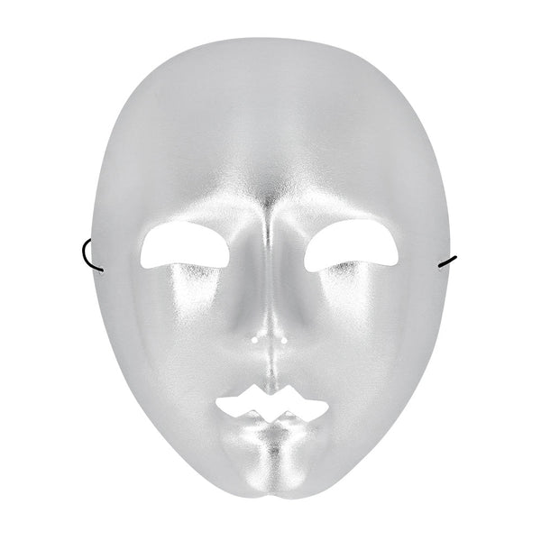 Gesichtsmaske Mime - Verschiedene Farben | Weiß, Schwarz, Silber oder Gold