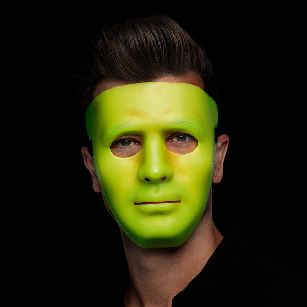 Gesichtsmaske Mime | leuchtet im Dunkeln