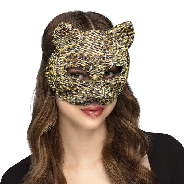 Halbmaske | Diamantkatze