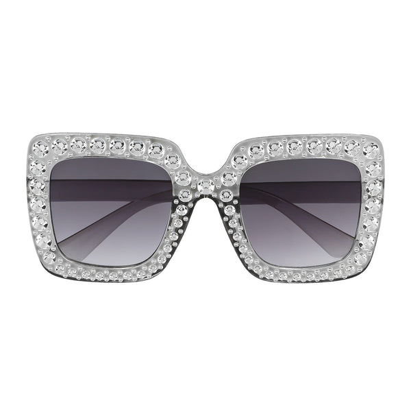 Disco-Set (Stirnband, Partybrille, Halskette, Ring und Ohrringe)