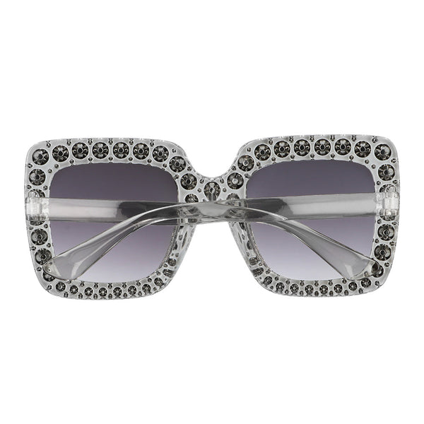 Disco-Set (Stirnband, Partybrille, Halskette, Ring und Ohrringe)