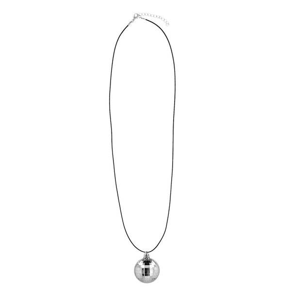 Disco-Set (Stirnband, Partybrille, Halskette, Ring und Ohrringe)