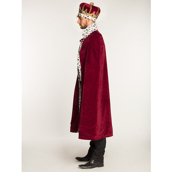 Majestätsset (Hut und Königsmantel 140 cm)