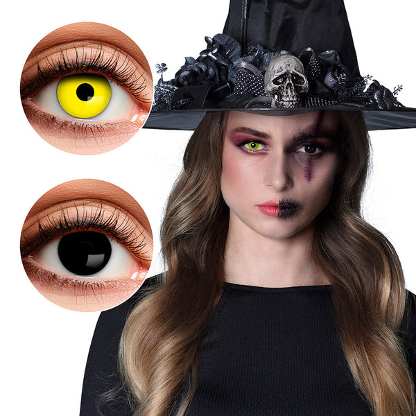 3-Monats-Duo-Linsen Crazy Witch