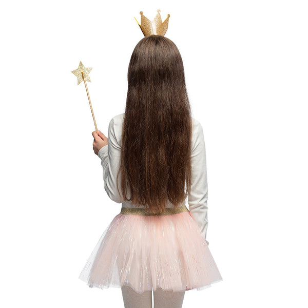 Feenprinzessinnen-Set (Tiara, Tutu und Zauberstab)