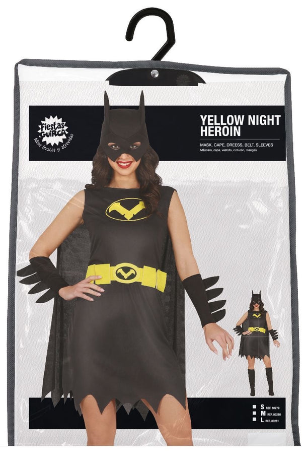 Batgirl-Kostüm für Damen – Superhelden-Outfit