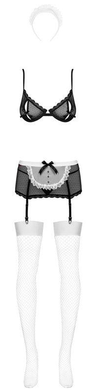 Sexy Dienstmädchenkostüm
