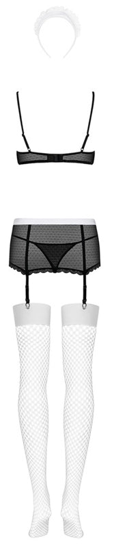 Sexy Dienstmädchenkostüm