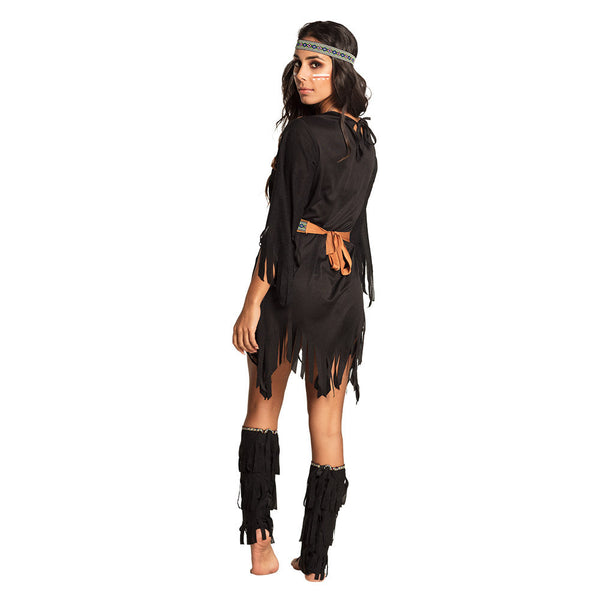 Indianerkostüm für Damen | Wölfin