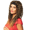 Rasta Damen Perücke | Mit Stirnband
