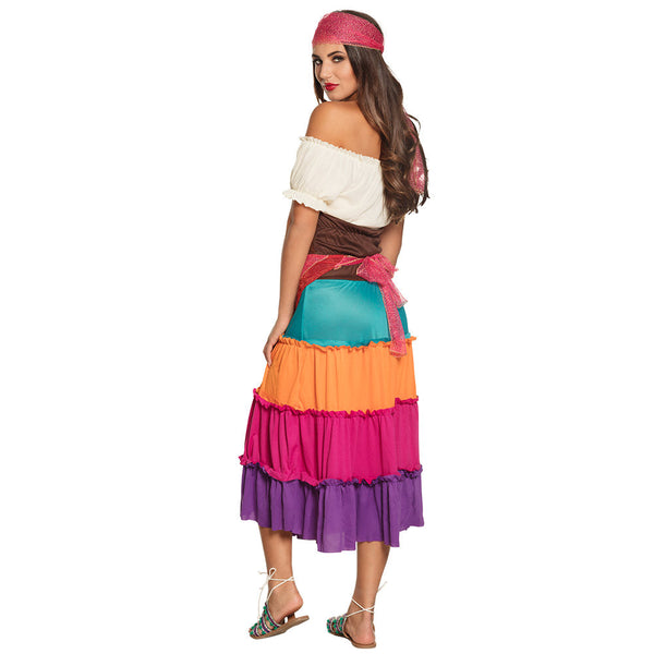 Erwachsenenkostüm Nadya | Bandana, Kleid, Gürtel