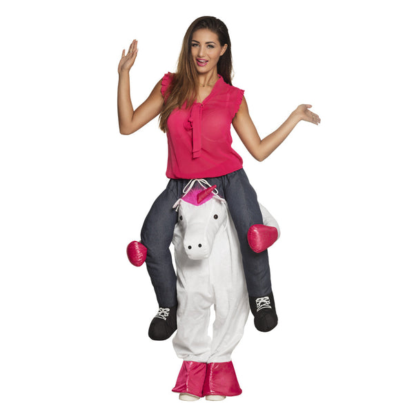 Lustiges Einhornkostüm für Erwachsene (Einheitsgröße)