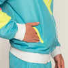 90er Trainingsanzug | Retro Dude | Neonblau
