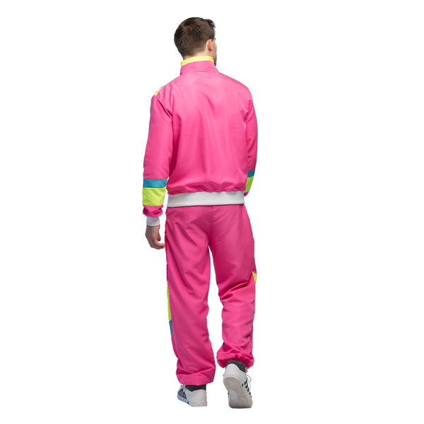 90er Trainingsanzug | Retro Typ | Neonpink