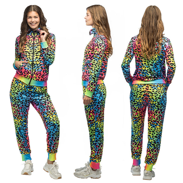 Leopard Art Babe Trainingsanzug | Für Frauen | UV Premium Qualität