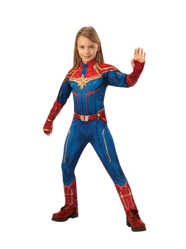 Captain Marvel Deluxe Heldenanzug – Kinder