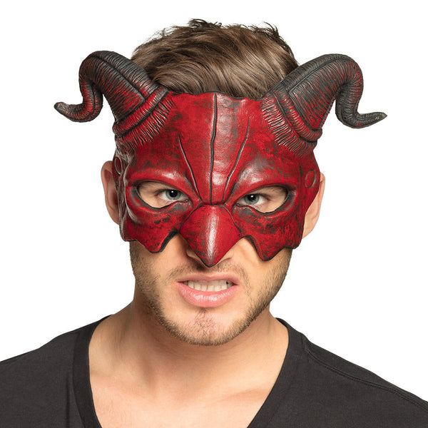 Schaumstoff-Halbmaske Dämon