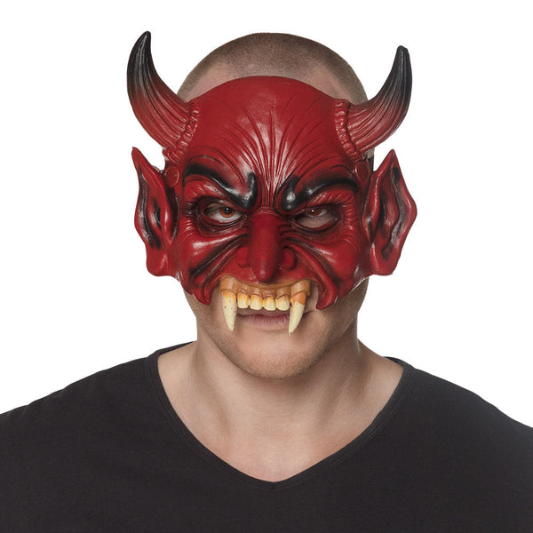 Schaumstoff-Halbmaske Teufel