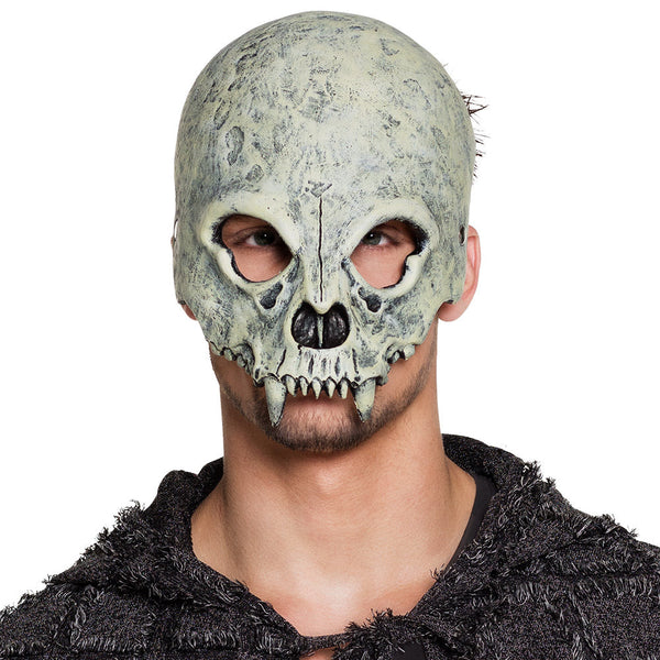 Schaumstoff-Halbmaske Totenkopf