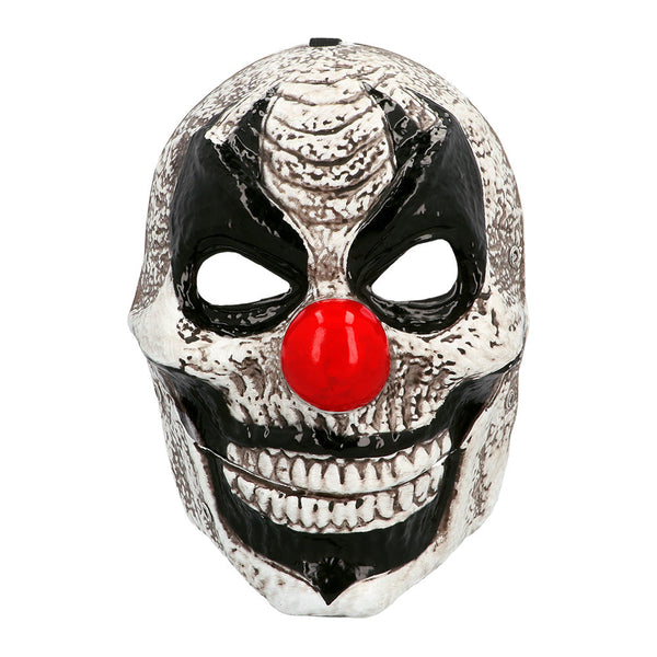 Schreckliche Clown-Gesichtsmaske mit beweglichem Kiefer