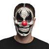 Schreckliche Clown-Gesichtsmaske mit beweglichem Kiefer