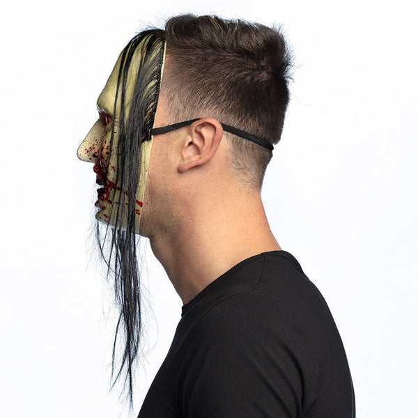 Horror Creep Gesichtsmaske für Halloween