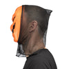 Kürbis-Gesichtsmaske mit Kapuze