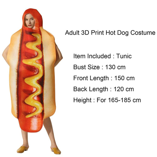 Hot Dog Kostüm - Für Kinder & Erwachsene