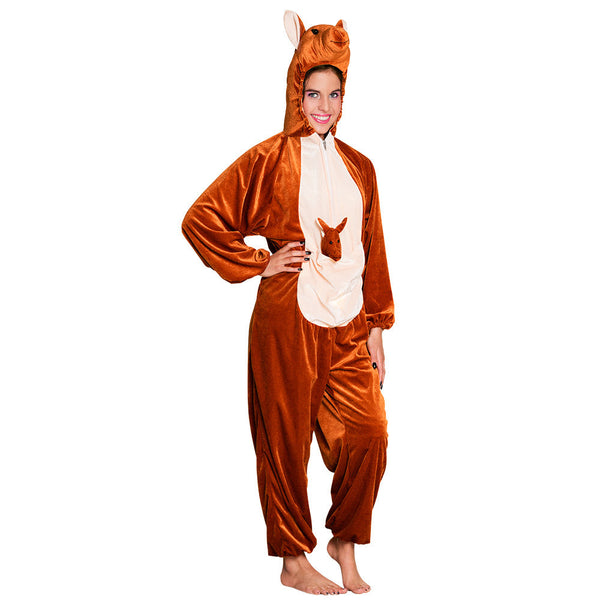 Känguru-Onesie | Unisex | Für Kinder &Erwachsene
