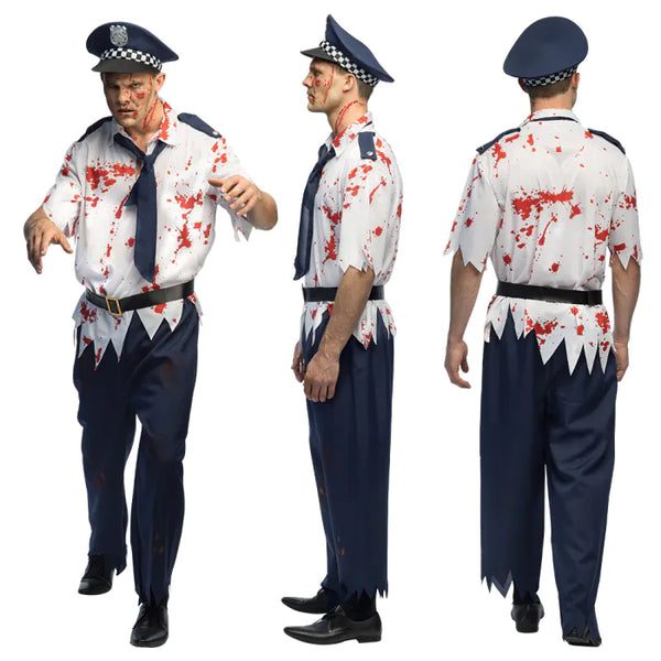 Zombie-Polizist Walker Kostüm