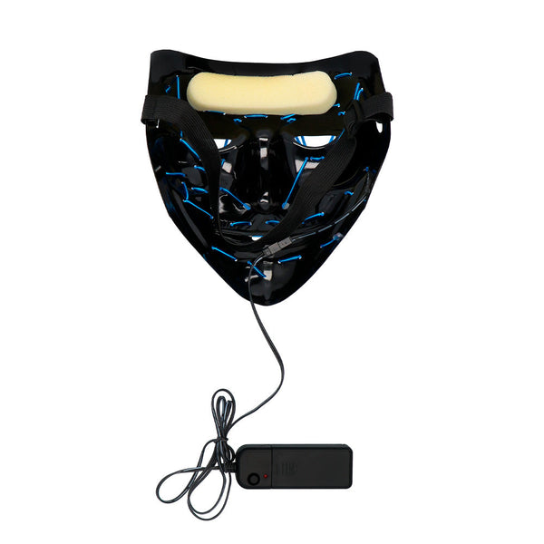 LED Maske Killer Smile Blau