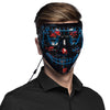 LED Maske Killer Smile Blau