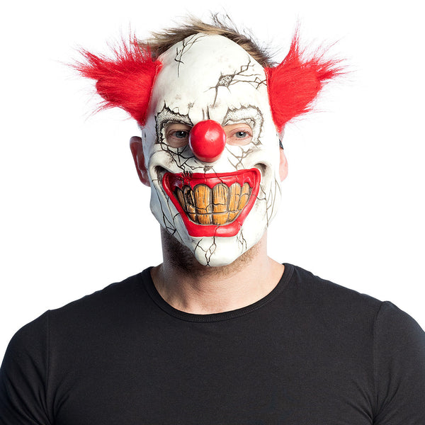 Latex Gesichtsmaske Böser Clown