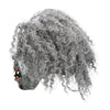 Latex Kopfmaske Crazy Zombie – Halloween Maske mit Haaren