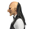 Latex Kopfmaske Creepy Butler – Halloween Maske mit Haaren