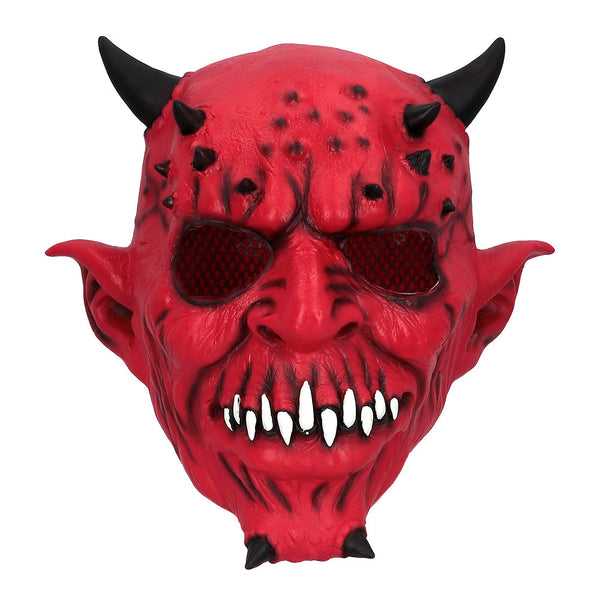 Latex Kopfmaske Gruseliger Teufel