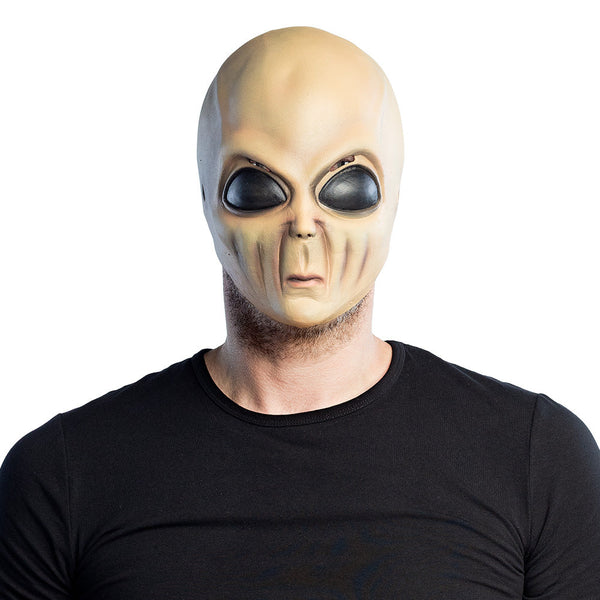 Latex Kopfmaske Runzeliges Alien