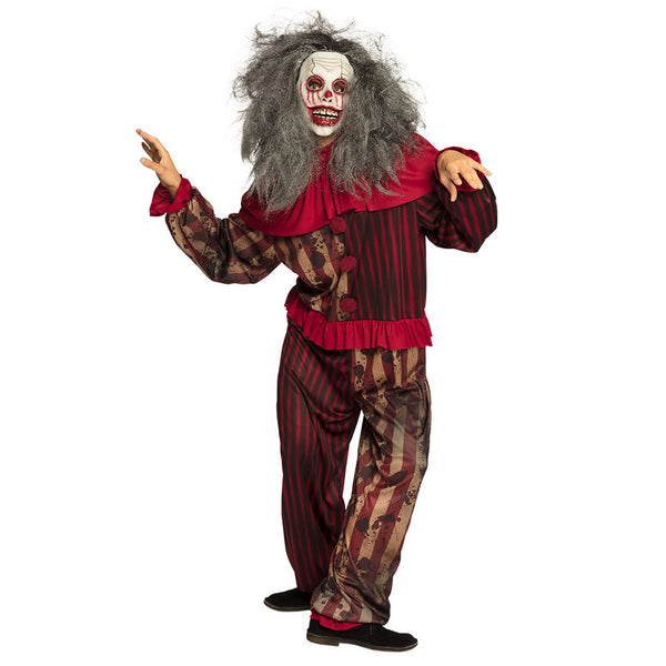 Latex Kopfmaske Zombie Clown