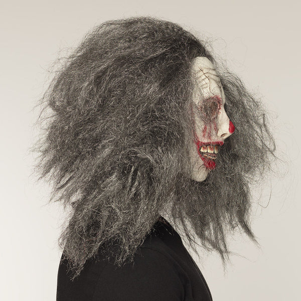 Latex Kopfmaske Zombie Clown