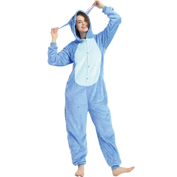 Lilo & Stitch Onesie | Stitch Kostüm | Pyjama | Für Erwachsene