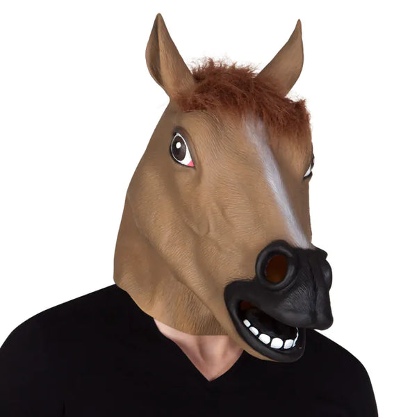 Pferdemaske | Latex-Pferdekopfmaske