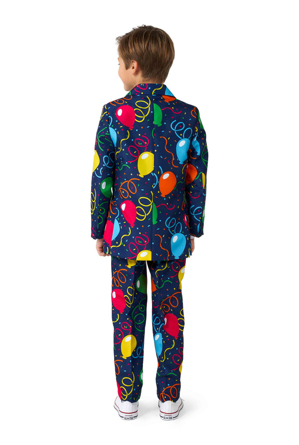 Suitmeister | Konfetti Ballons Navy | Kinderkostüm