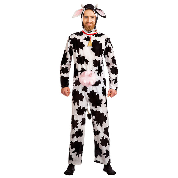 Kuh Onesie | Mit Eutern | Kuhanzug für Erwachsene