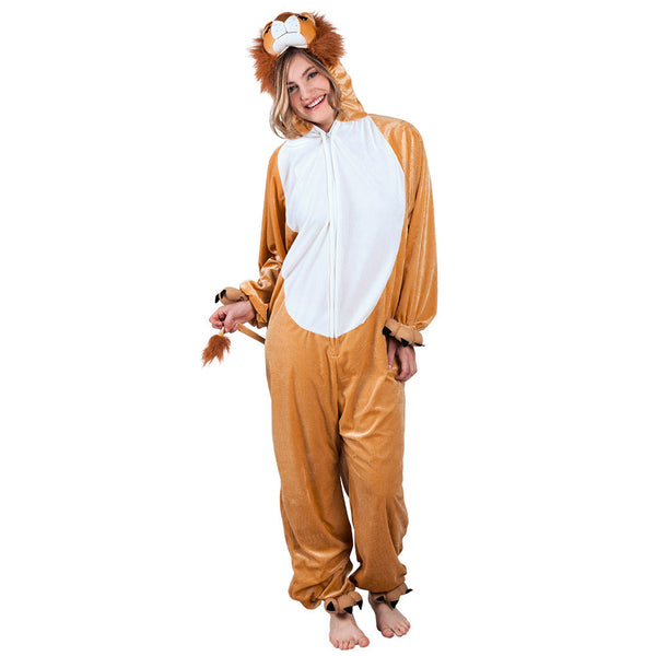 Onesie Löwe | Unisex Löwenanzug | Für Kinder &Erwachsene