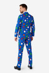 Opposuits | Festivität Blau | Herrenanzug | Weihnachtsanzug für Herren