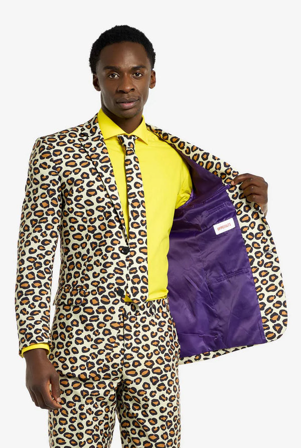 Opposuits | Der Jaguar | Herrenanzug | Herrenanzug mit Jaguar-Print