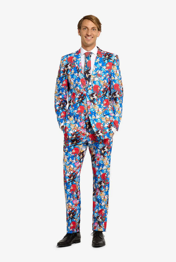 Opposuits | Sonic the Hedgehog™ | Herrenkostüm | Herrenanzug